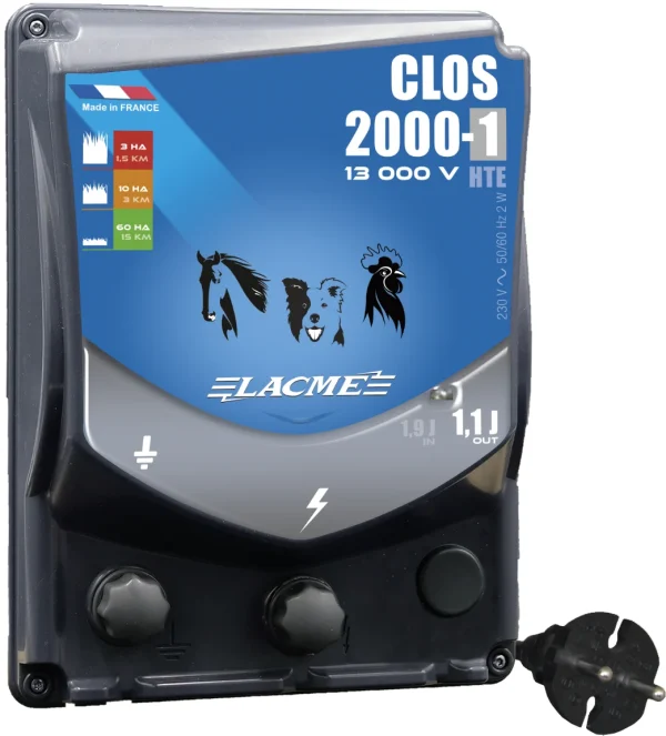 CERCA ELETRICA CLOS 2000-4 HTE 230V 400MJ